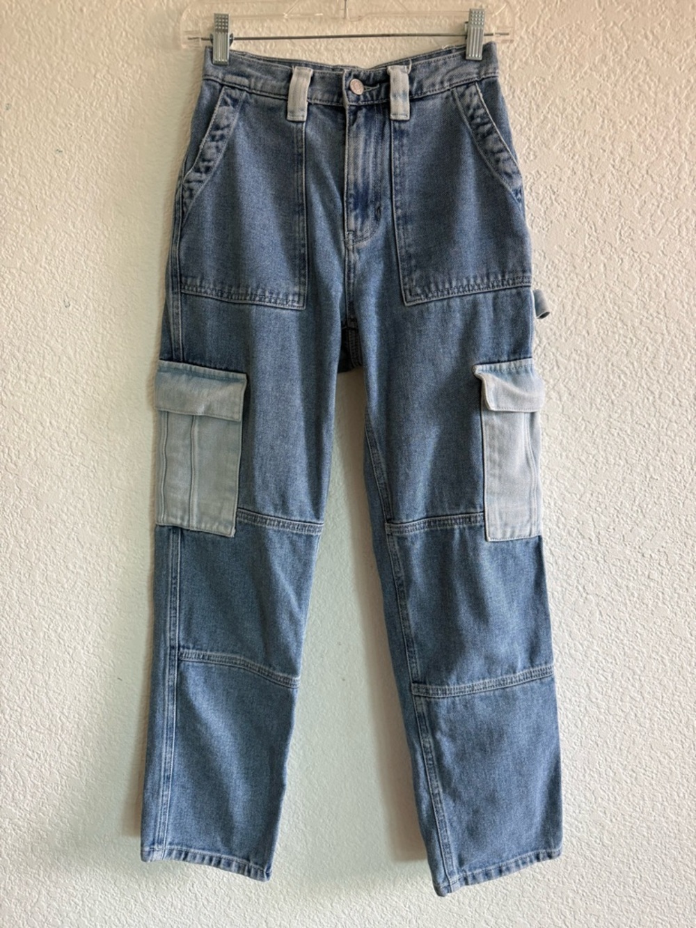 PacSun Light Blue Washed Denim Pants